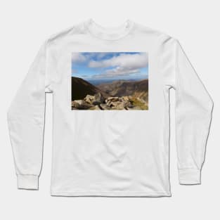 The Lurcher`s Crag, Scotland Long Sleeve T-Shirt